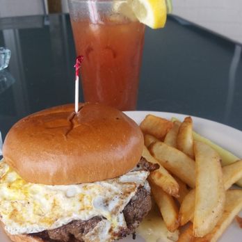 Sapphire's - Fried egg, pepper jack & bacon! - Sports Bars Near Me - Goose Creek, South Carolina Sapphire's - Fried egg, pepper jack & bacon! - Sports Bars Near Me - Goose Creek, South Carolina