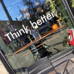 Exterior outside entrance of Unbar Cafe - Think better. - Cleveland, Ohio Exterior outside entrance of Unbar Cafe - Think better. - Cleveland, Ohio