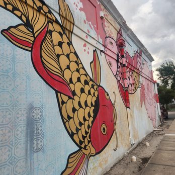 Yummy House - Outside mural - Chinese Near Me - Sarasota, Florida