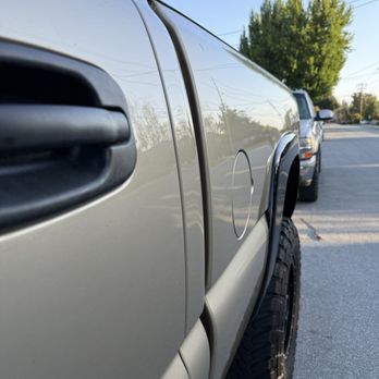 Fortes Auto Body - Driver side of bed is not aligned with cab - Body Shops Near Me - Sunnyvale, California Fortes Auto Body - Driver side of bed is not aligned with cab - Body Shops Near Me - Sunnyvale, California