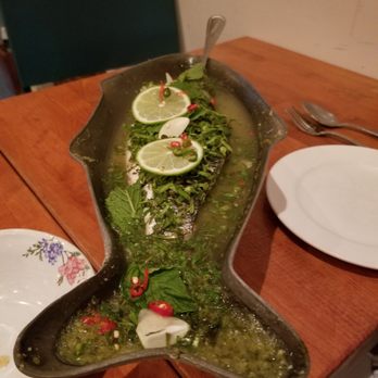 Fish Cheeks - Steamed fish - Seafood Near Me - New York, New York