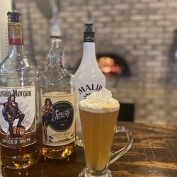 Mulligans West Ocean City - One Of Our Signature Coffe Drinks, A Captain, A Sailor and a Coconut