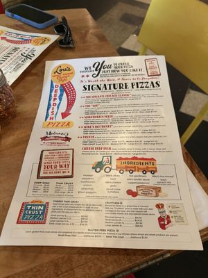 Menu photo 4 Lou Malnati's Pizzeria Chicago, IL