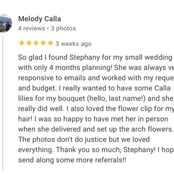 Florals By Stephany - Review - Florists Near Me