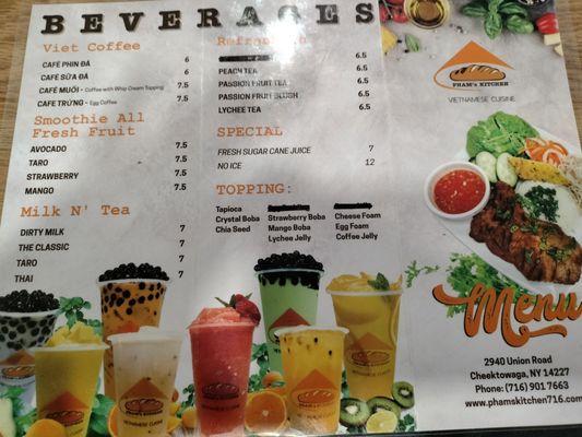 Menu photo 2 Pham's Kitchen Cheektowaga, NY