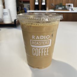 Caramel Oat Milk Latte