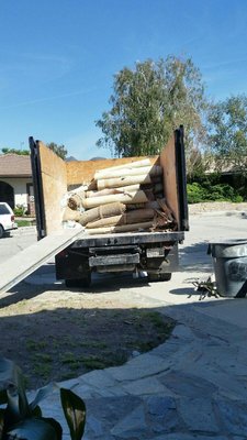 Hauling Jobs - Omar's Hauling utilizes a two man team and one oversized junk removal truck. When you hire us, you are hiring the industry's #1 furniture removal service in Calabasas, San Fernando, Agoura Hills and Winnetka, CA. Our furniture removal trucks are 30% larger than our competitor's furniture removal trucks, allowing us to take more for less. Call us today and schedule a furniture pick-up time to haul away your old or unwanted furniture items.