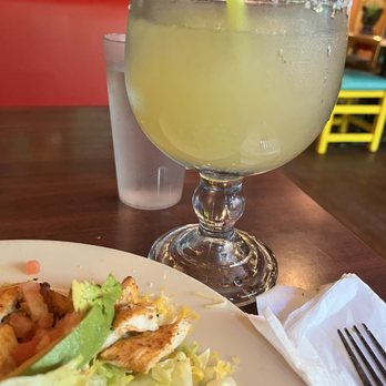 Los Molcajetes - Still sipping this monster Rita when my salad arrived - Mexican Near Me - McMinnville, Oregon Los Molcajetes - Still sipping this monster Rita when my salad arrived - Mexican Near Me - McMinnville, Oregon