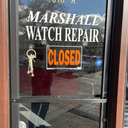 Marshall Watch Repair - Bummer! Closed on a Monday?