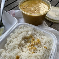 Ganesh Indian Cuisine - Lamb korma and rice
