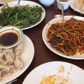 Little Garden - Tong Choy, Dumplings, and Spicy Stir-fired Noodles with Beef (the best). - Szechuan Near Me - Bellevue, Washington Little Garden - Tong Choy, Dumplings, and Spicy Stir-fired Noodles with Beef (the best). - Szechuan Near Me - Bellevue, Washington
