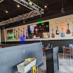 Guitars on the wall