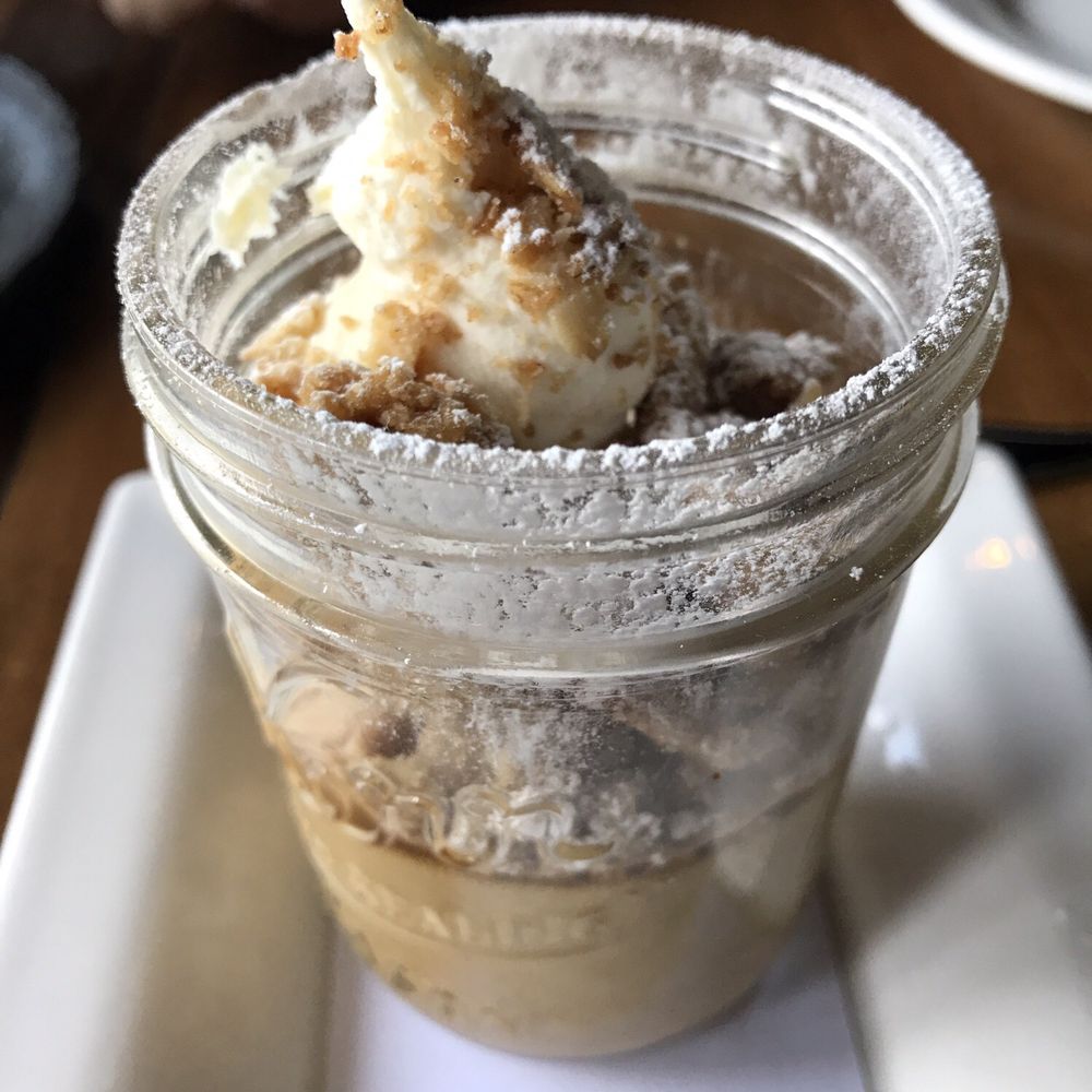 Handle - Caramel pudding. Of all the desserts, this is the clear winner (of the three desserts we tried) - New American Near Me - Park City, Utah Handle - Caramel pudding. Of all the desserts, this is the clear winner (of the three desserts we tried) - New American Near Me - Park City, Utah