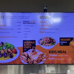 Flame & Skewers - Menu as of July 8, 2023