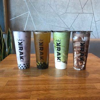 Krak Boba - Taro Twist, Mango Tea, Matcha Storm, Cookies and Cream - Bubble Tea Near Me - Corona, California