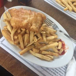 Regular Haddock Special $9.25.   Apparently the server doesn't know what Yelp is when I asked her why they aren't on there.