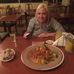 East African Cusine Eritrean And Ethiopian - Eat here!!! Yummy authentic African cuisine.