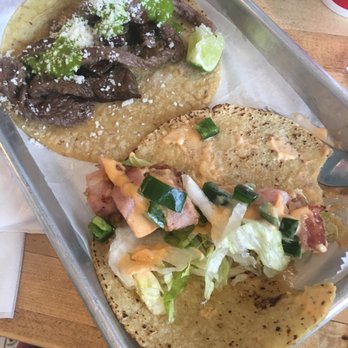Tuza Taco - Pork Belly and Steak Taco! I am complete. - Tacos Near Me - Atlanta , Georgia