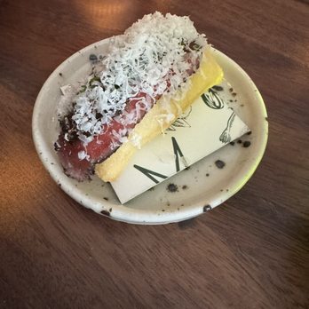 Emmett - Lamb carpaccio - Mediterranean Near Me - Philadelphia, Pennsylvania