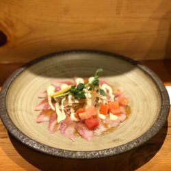 Guu with Garlic - Fish carpaccio