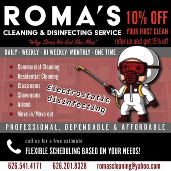 Romas Cleaning Services - Covid 19 - Home Cleaning Near Me