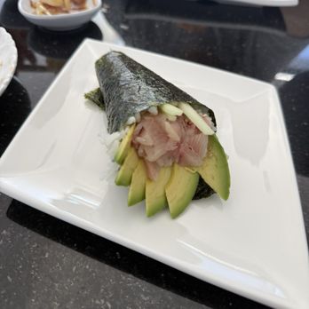 Oroshi Sushi - yellowtail handroll - Japanese Near Me - Valley Glen, California Oroshi Sushi - yellowtail handroll - Japanese Near Me - Valley Glen, California