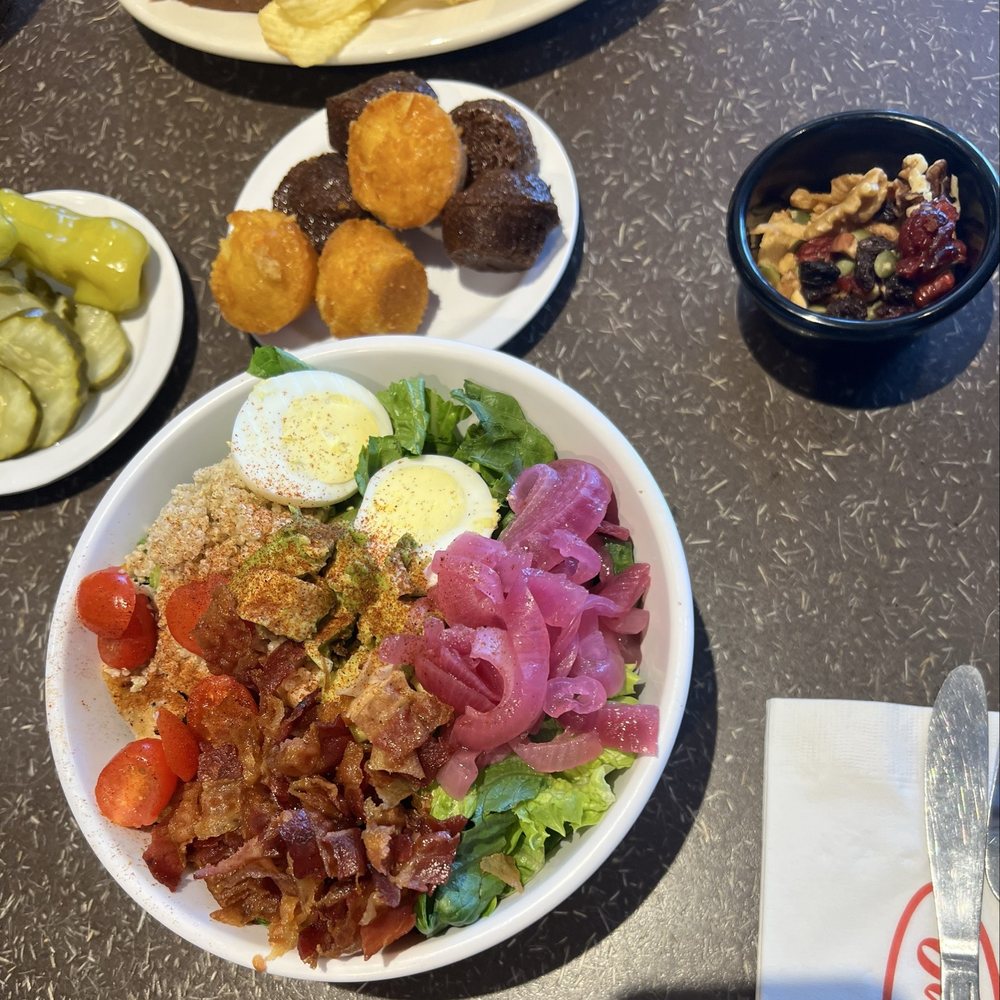 Jason's Deli - Ultimate BLT Bowl, breads, nuts and pickle. - Delis Near Me - Altamonte Springs, Florida Jason's Deli - Ultimate BLT Bowl, breads, nuts and pickle. - Delis Near Me - Altamonte Springs, Florida