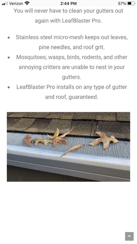 Slide of Bay Area Raingutters