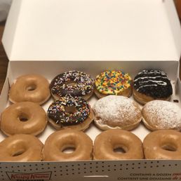 Original glazed, jelly filled, oreo