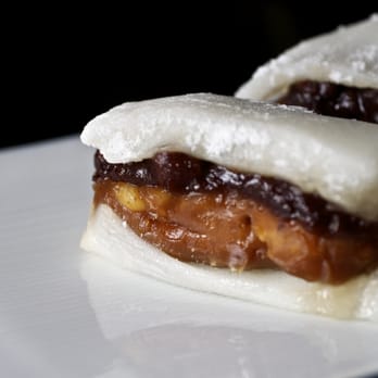 Bentos Mochi and Delectables - Peanut Butter + Azuki Bean Sandwich - Desserts Near Me Bentos Mochi and Delectables - Peanut Butter + Azuki Bean Sandwich - Desserts Near Me