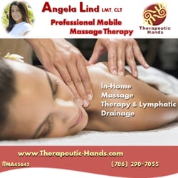 Therapeutic Hands - Mobile Massage & Lymphatic Drainage in South Florida.