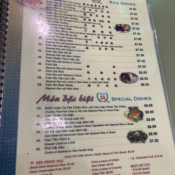 Pho 54 - Menu (Feb 2019) - Vietnamese Near Me - Westminster, California Pho 54 - Menu (Feb 2019) - Vietnamese Near Me - Westminster, California