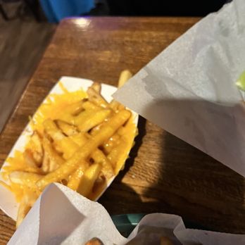 Fitz's Pub - Cheese fries - no cheese sauce, just shredded cheese - Pubs Near Me - Elmhurst, Illinois