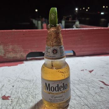 Aquabite Market & Kitchen - Overpriced Modelo - Seafood Markets Near Me - Corpus Christi, Texas