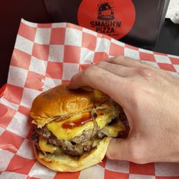 Double cheeseburger Double cheeseburger