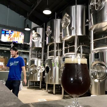 True Anomaly Brewing Company - Taproom brite tanks behind the bar - Breweries Near Me - Houston, Texas True Anomaly Brewing Company - Taproom brite tanks behind the bar - Breweries Near Me - Houston, Texas