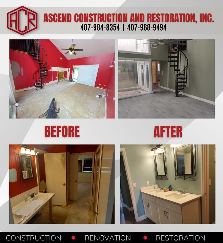 Slide of Ascend Construction and Restoration