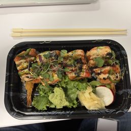 Fried Dragon Roll.