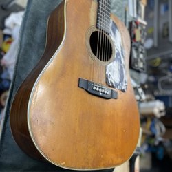 Chalmers Guitars - This Vintage Martin came in for a re-fret, a setup and some other various work.