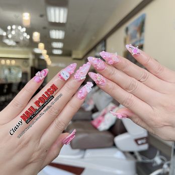 Classy Nail Polish - Nails by Jessica - Nail Salons Near Me - Tustin, California