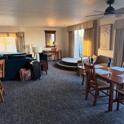 Pacific Grove Plaza - Living/dining area with outdoor patio area where you can eat outside