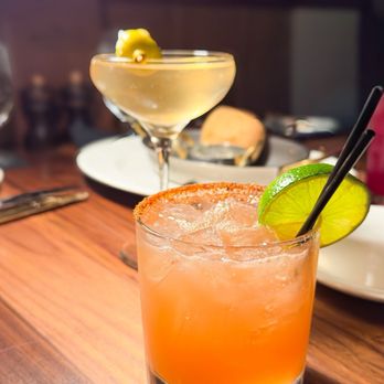 The Mercantile Chophouse - Blood orange margarita - Steakhouses Near Me - King, North Carolina The Mercantile Chophouse - Blood orange margarita - Steakhouses Near Me - King, North Carolina