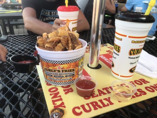 Curly's Fries - Colony Walk 2003 by null
