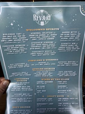 Menu photo 1 Revelry Pompano Beach, FL