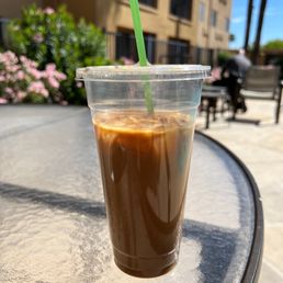 Iced americano Iced americano