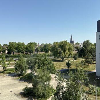 Holiday Inn Express - Strasbourg - Centre - View from room 426. Cathedral in the back - Hotels Near Me - Strasbourg, 67