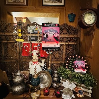 Bosphorus Cafe - a wooden table with various items on it - Turkish Near Me - Indianapolis, Indiana