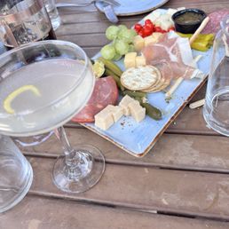 Charcuterie for 2 (small) . This was plenty for an appetizer for 5 people. The Lemon drop was perfect Charcuterie for 2 (small) . This was plenty for an appetizer for 5 people. The Lemon drop was perfect