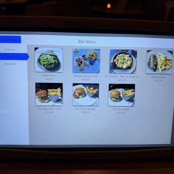 Twin Crafts Bar - Food menu on tablet - Coffee & Tea Near Me - San Francisco, California Twin Crafts Bar - Food menu on tablet - Coffee & Tea Near Me - San Francisco, California