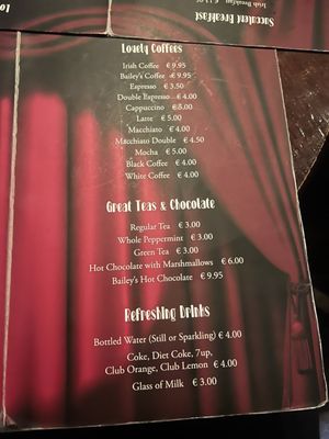 Menu photo 2 Stage Door Café Dublin, D Menu photo 2 Stage Door Café Dublin, D
